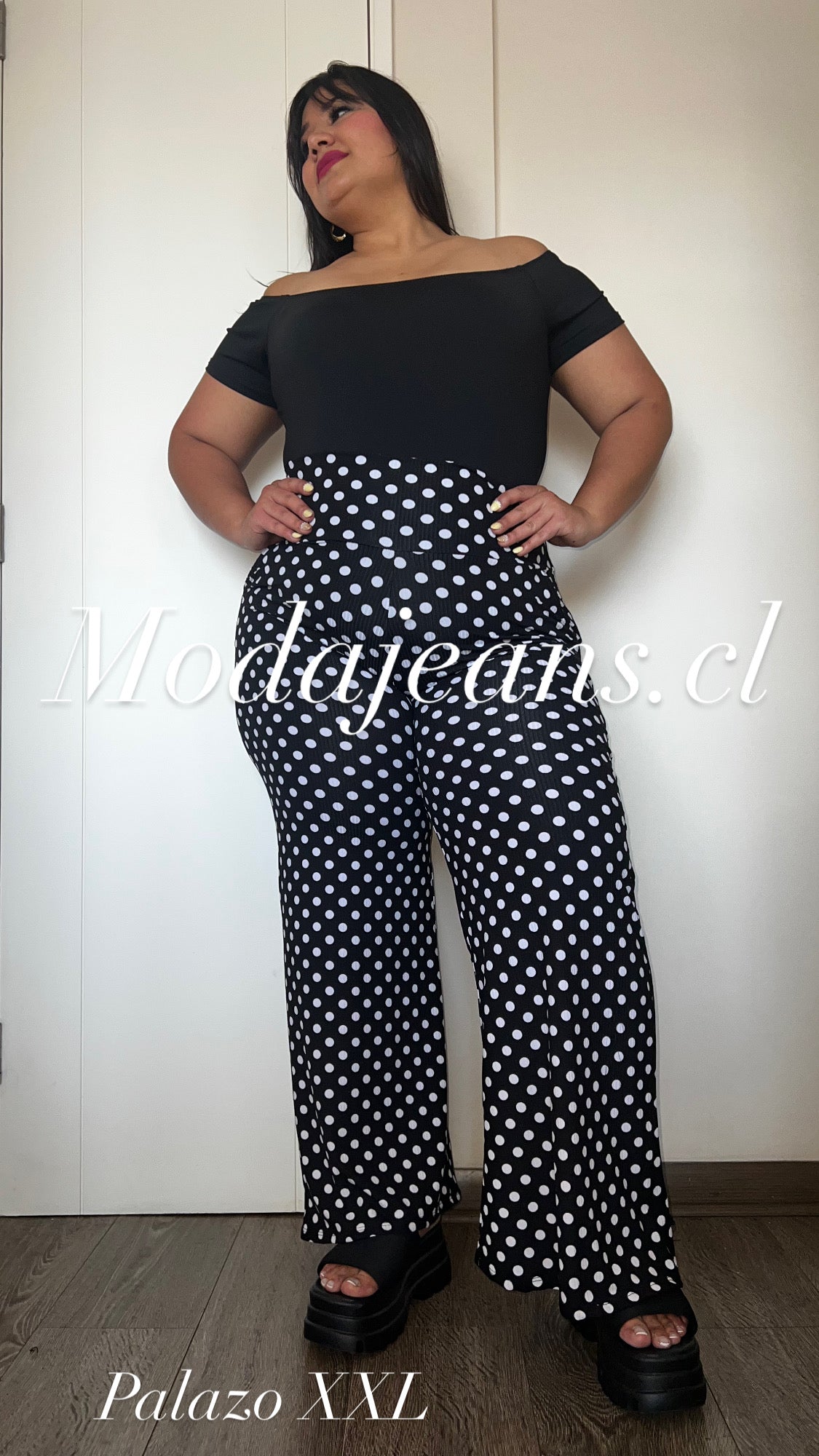 Palazo lunares talla xl