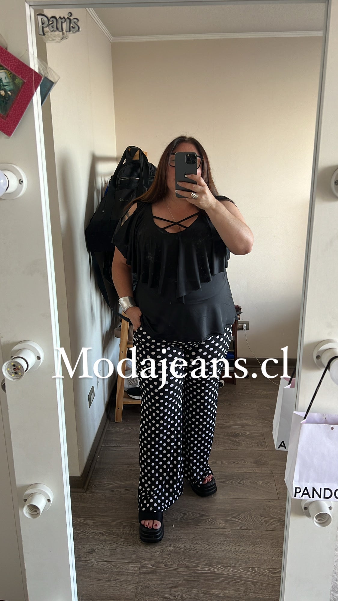 Palazo lunares talla xl