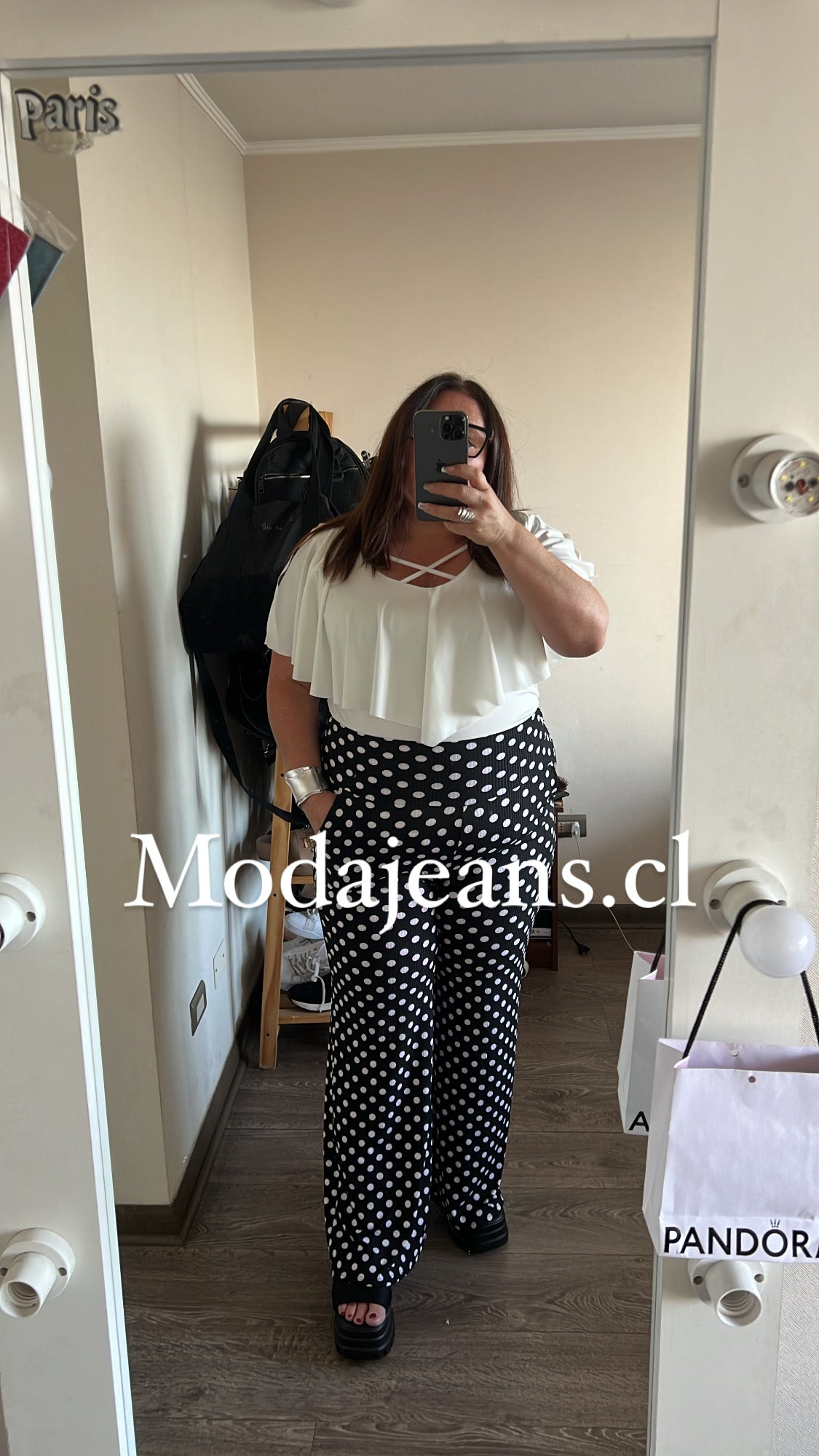 Palazo lunares talla xl