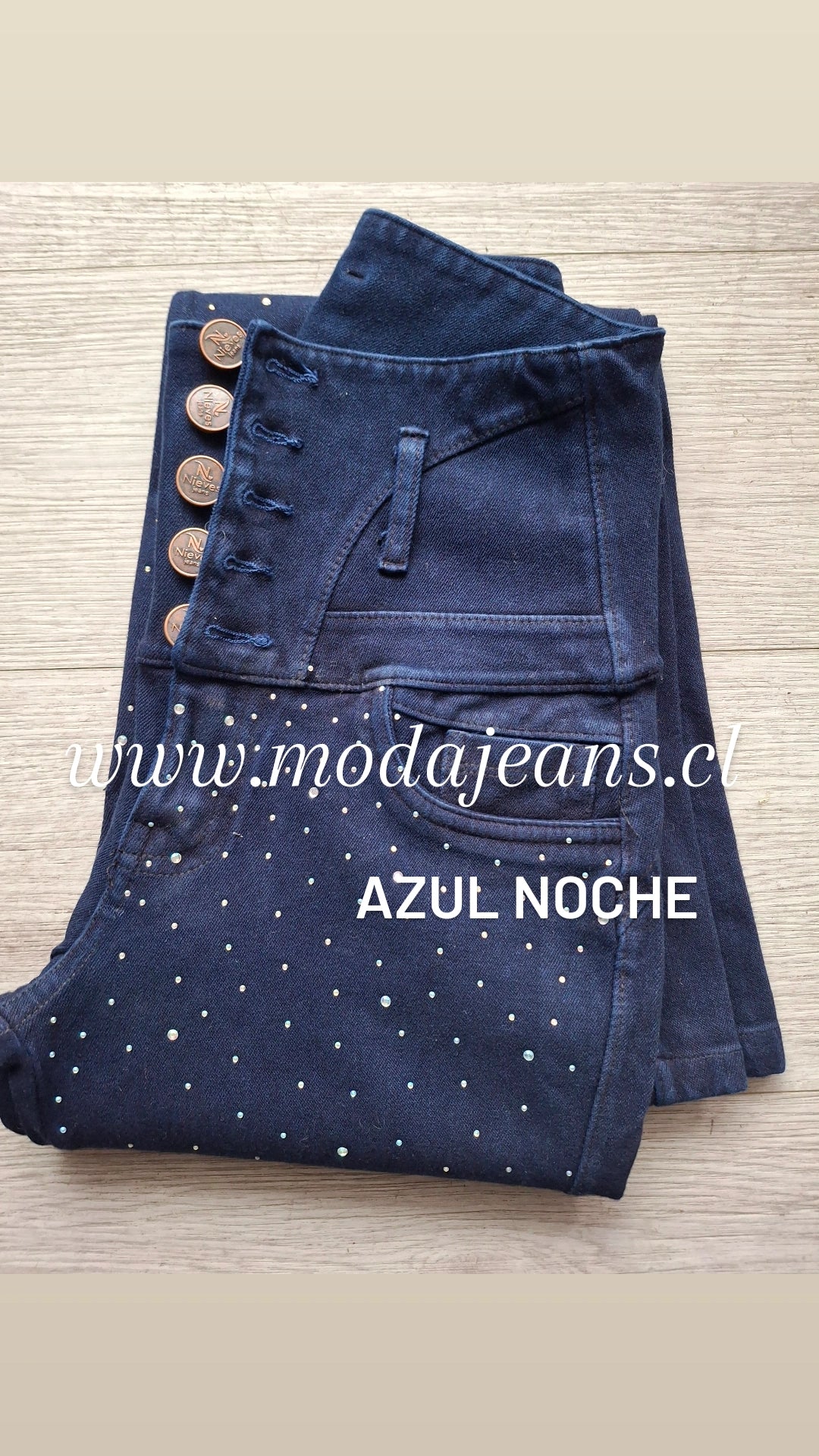 Jeans Fajero Brillitos