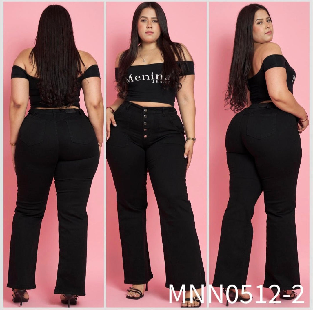 Jeans WIDE LEG Push Up