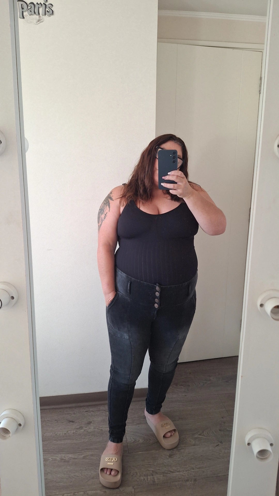 Jeans Fajero con Bolsillos Talla M y L