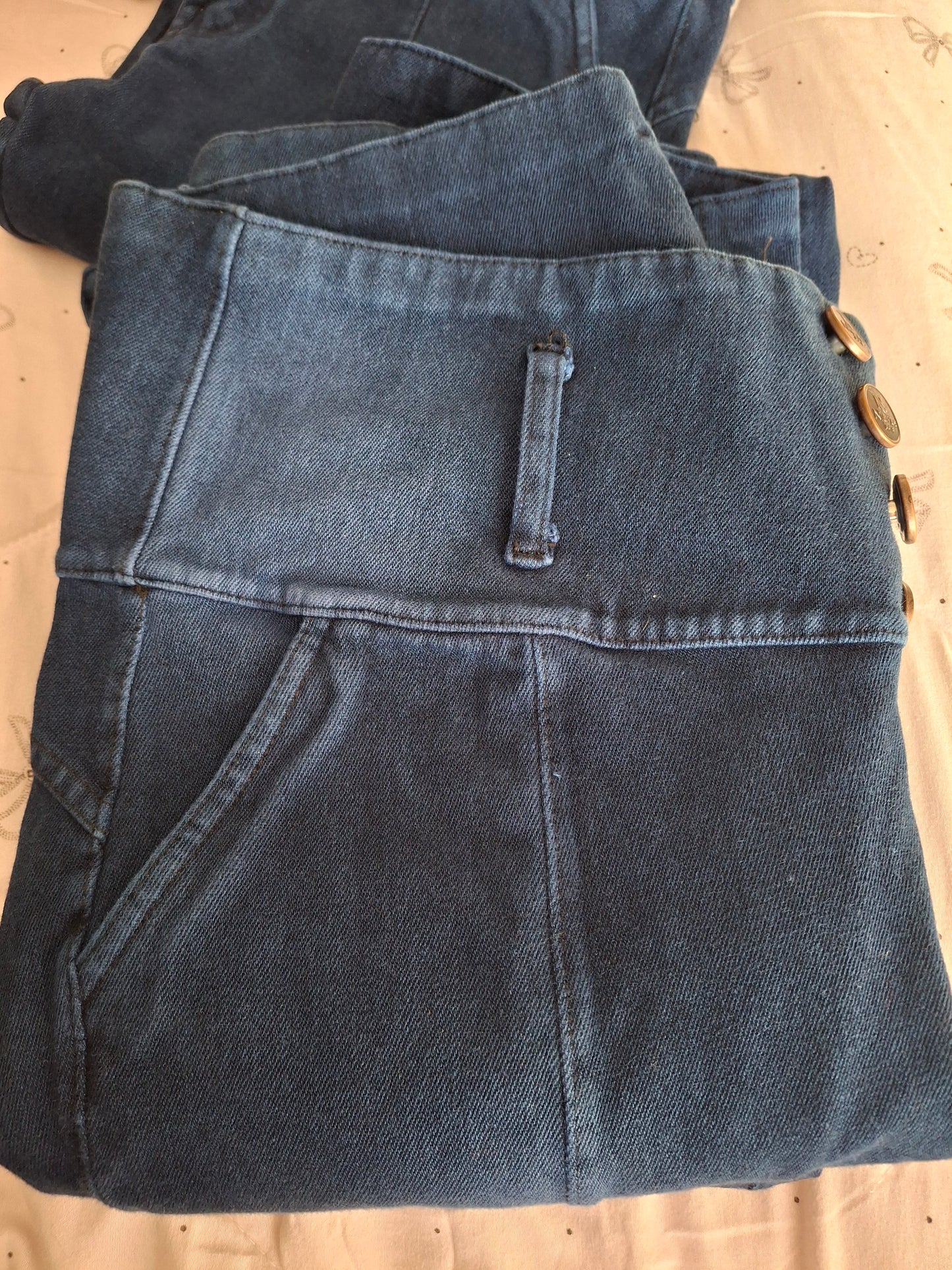Jeans Fajero con Bolsillos Talla M y L