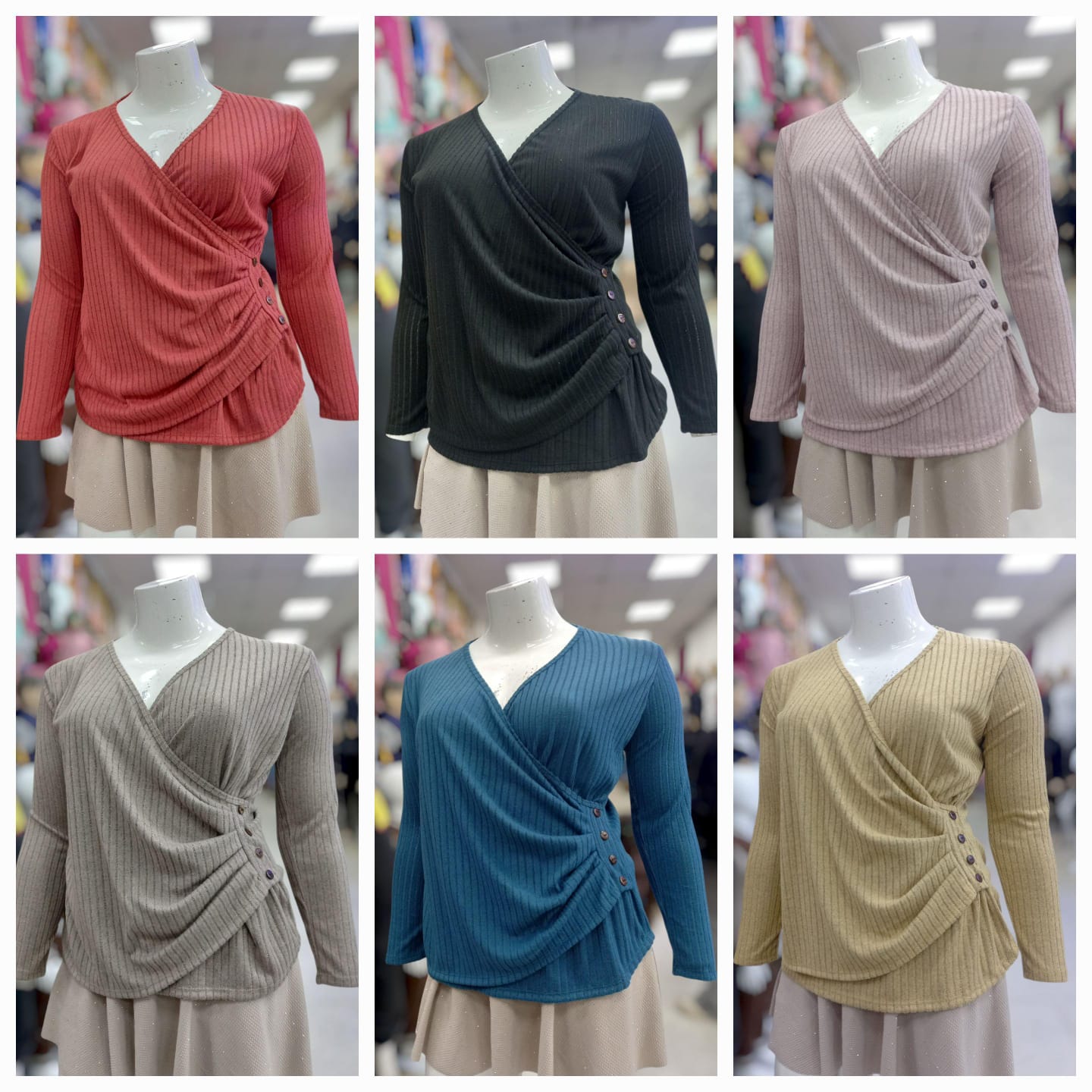 Blusa Buton