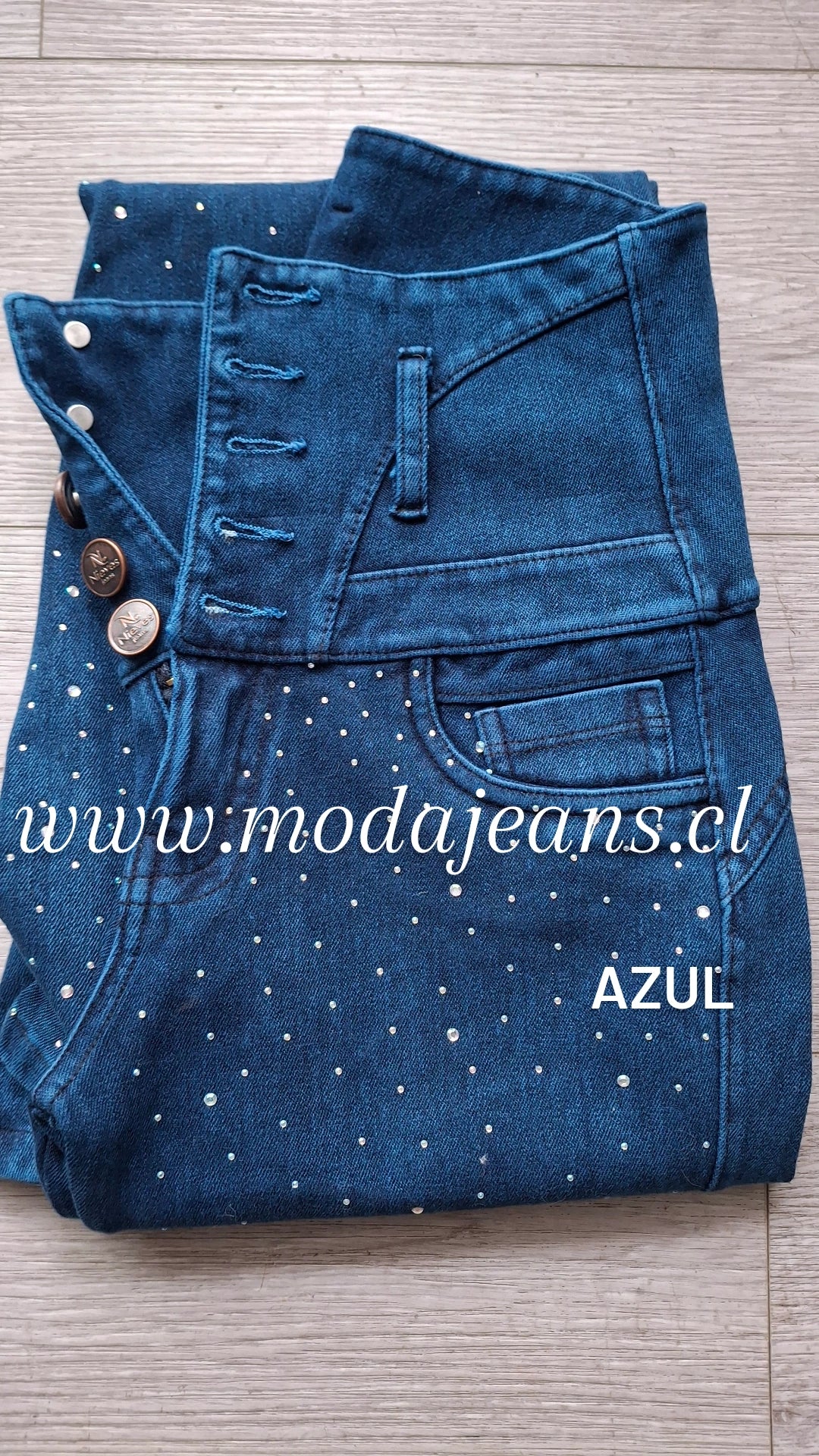 Jeans Fajero Brillitos