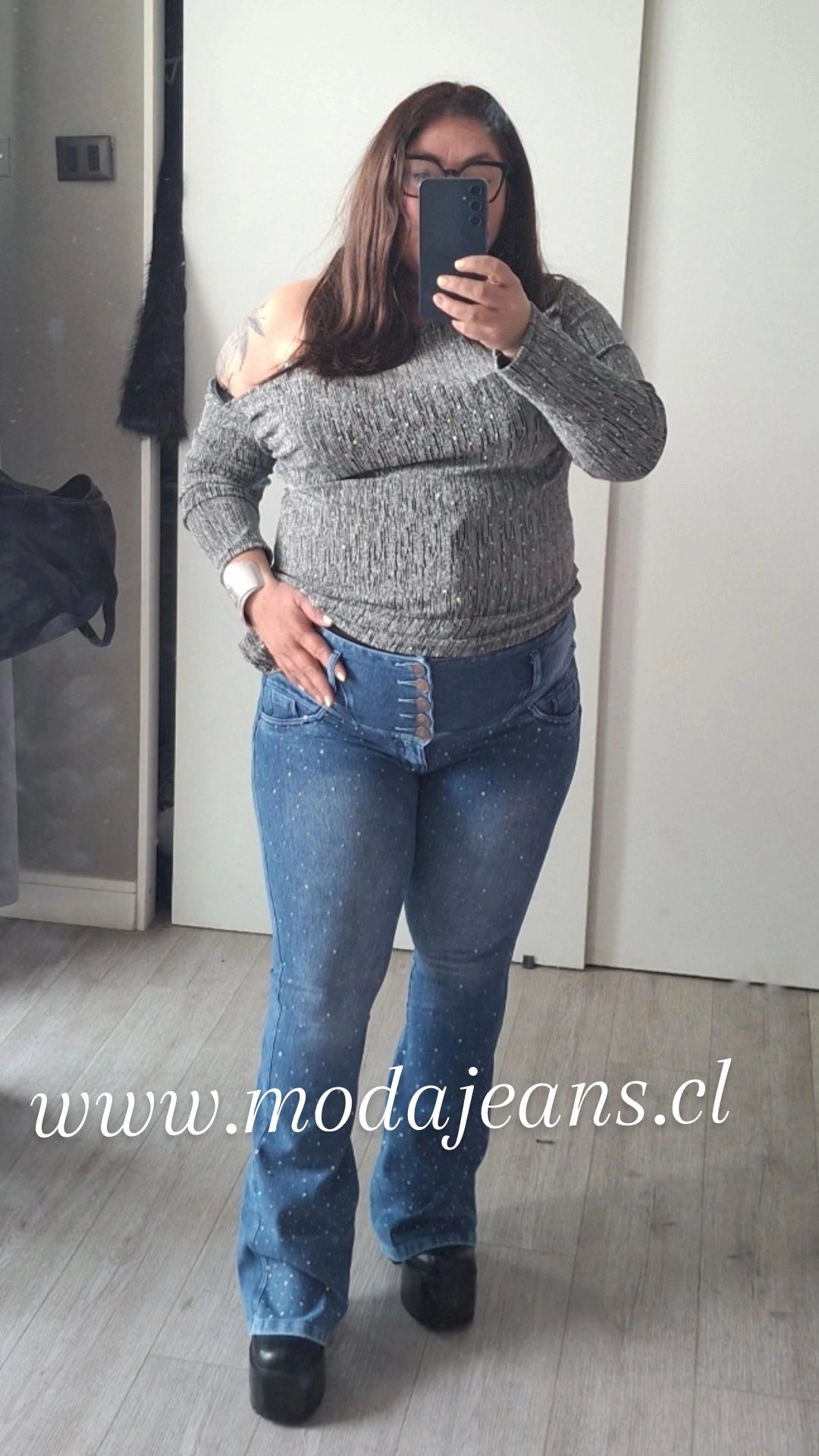 Jeans Fajero Brillitos