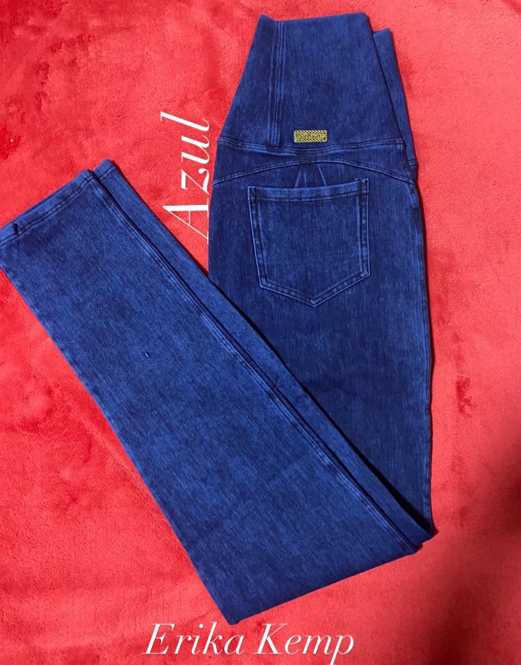 Jeans Fajero sin Botones Pitillo
