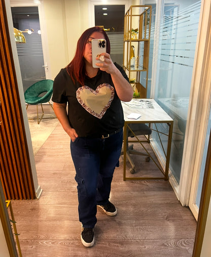 JEANS FAJERO: CARGO RECTO CON BOTONES Talla
