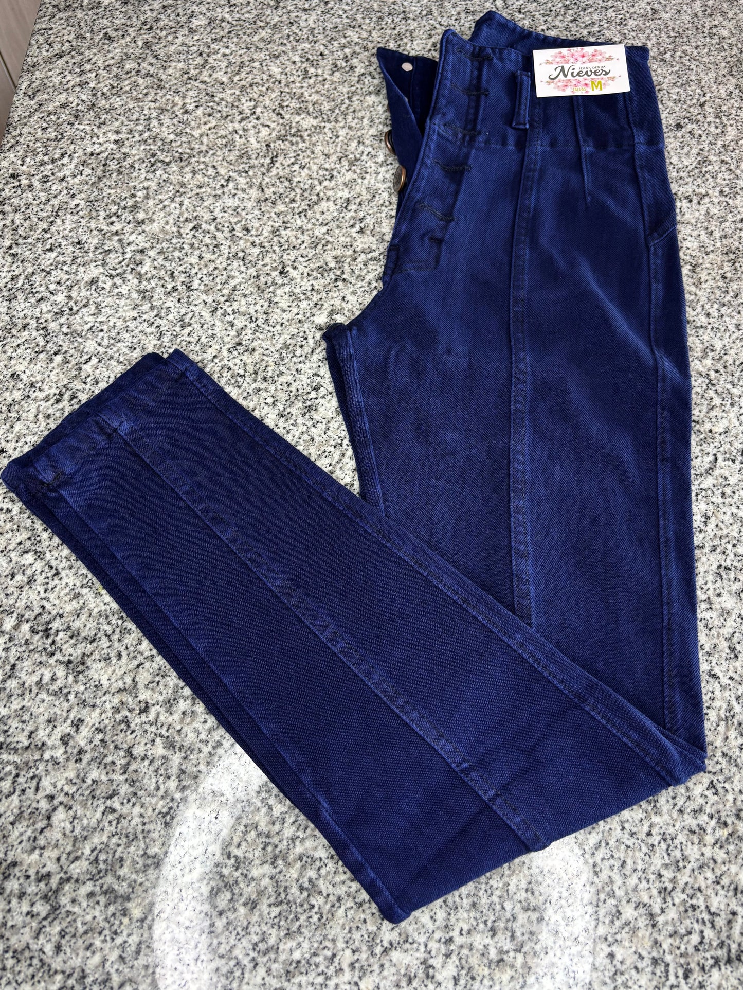 JEANS FAJERO: EFECTO LIPO control de abdomen. Talla L