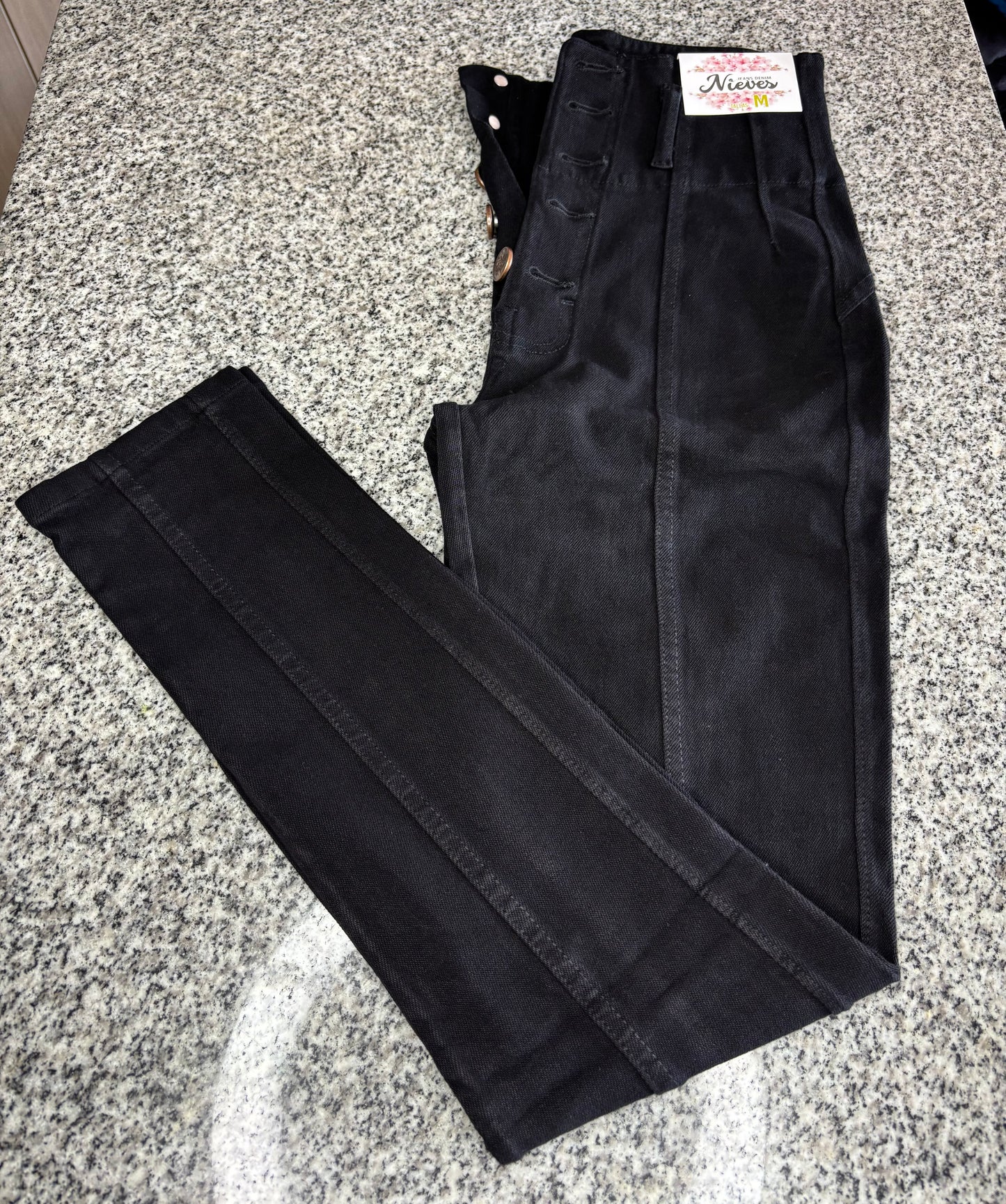 JEANS FAJERO: EFECTO LIPO control de abdomen. Talla L