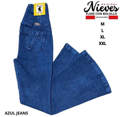 JEANS FAJERO: PANTS FLARE