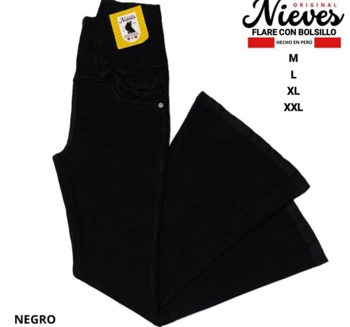 JEANS FAJERO: PANTS FLARE
