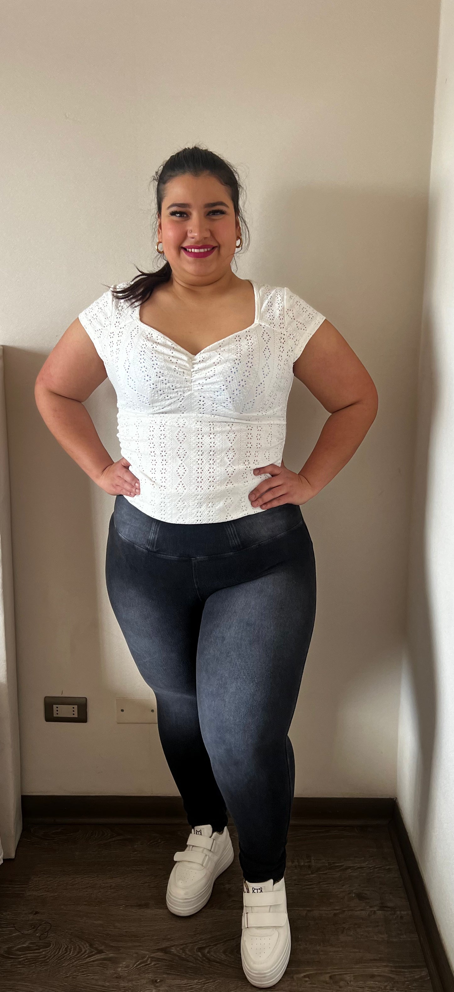 Jeans Fajero sin Botones Pitillo