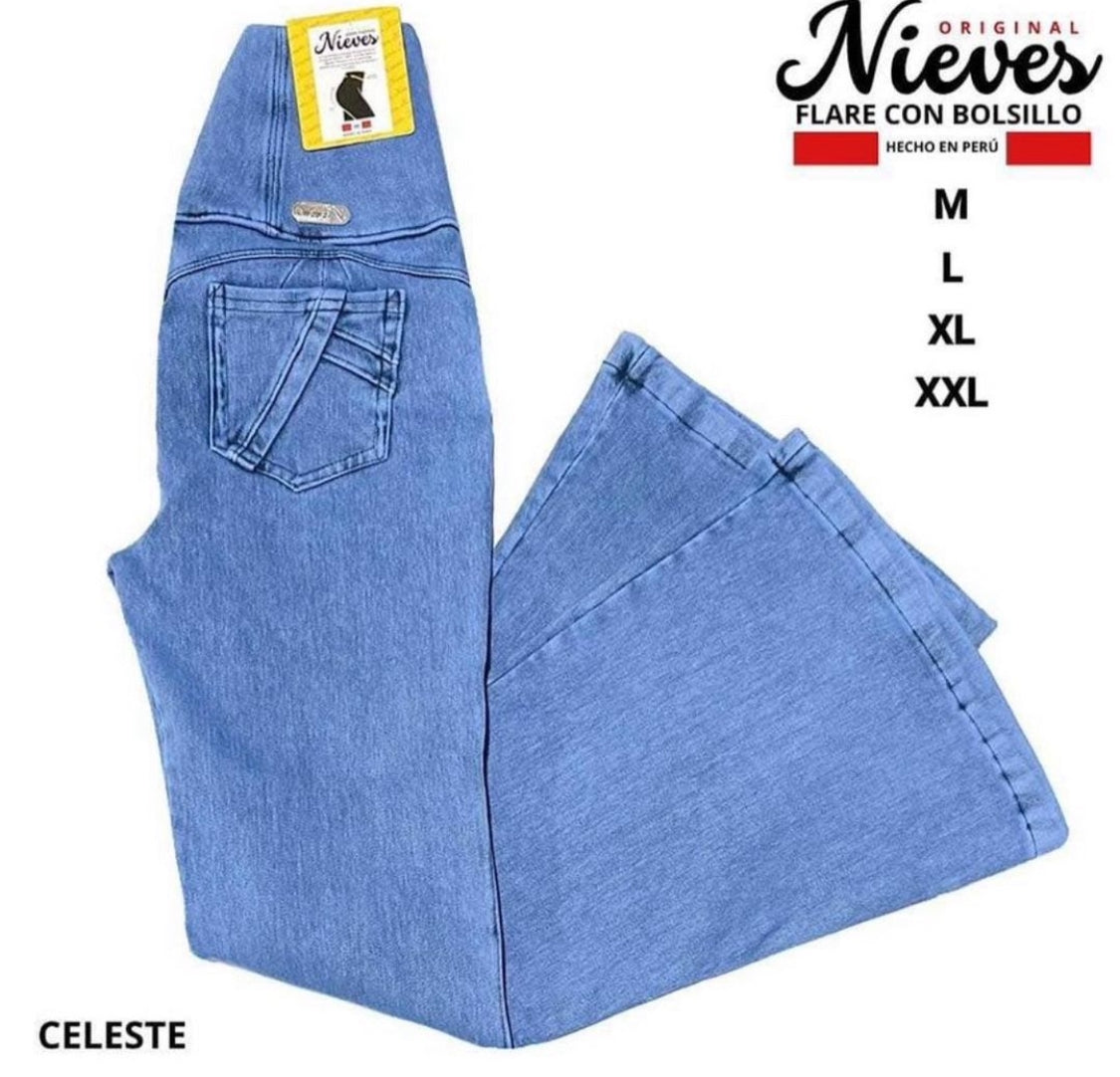 JEANS FAJERO: PANTS FLARE