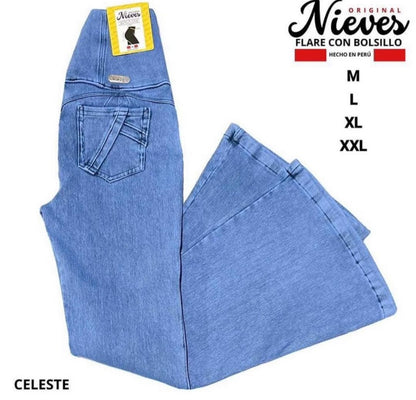 JEANS FAJERO: PANTS FLARE