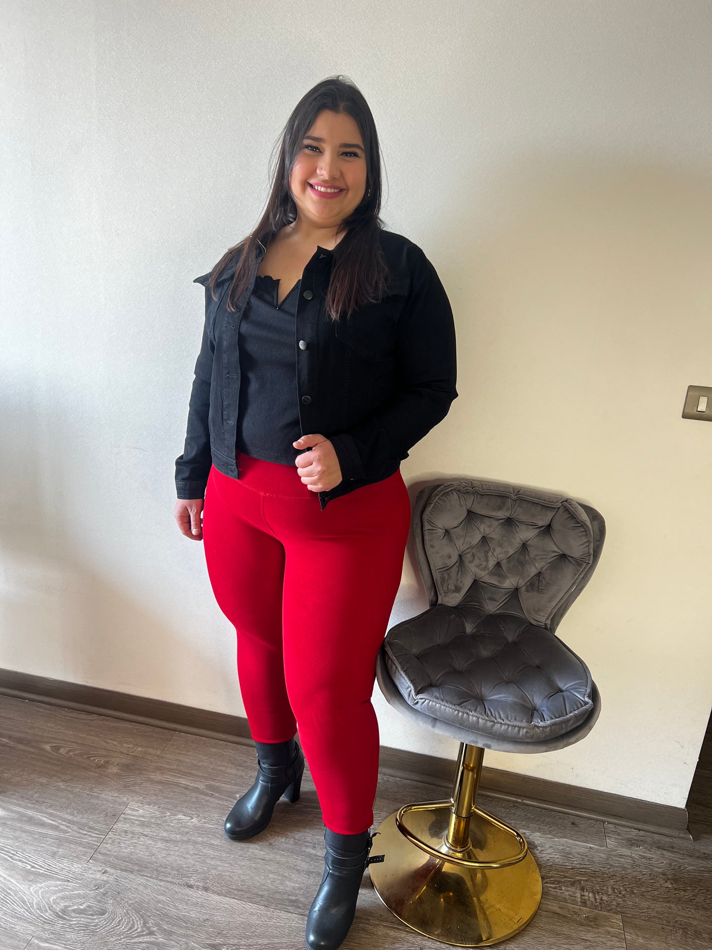 Jeans Fajero sin Botones Pitillo