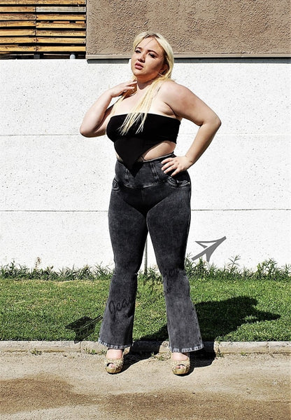 JEANS FAJERO: PANTS FLARE