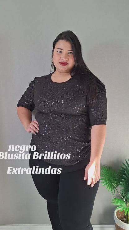 Blusa Brillitos