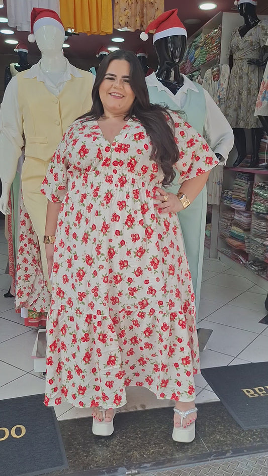 Vestido Extralinda de Brasil diseño unico.