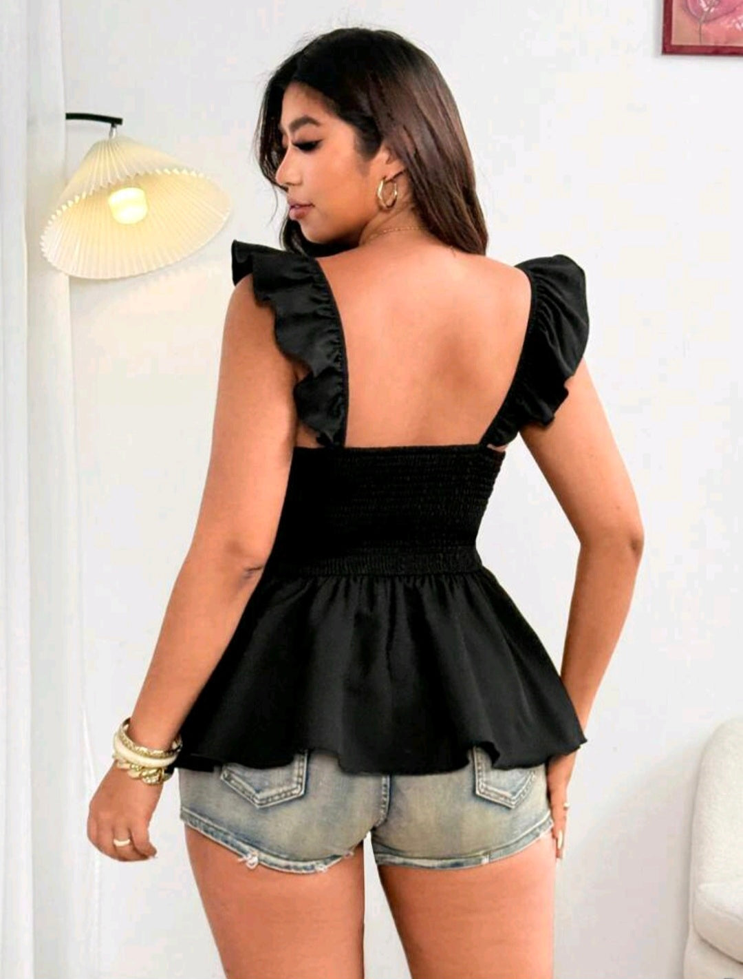 Blusa peplum 3xl