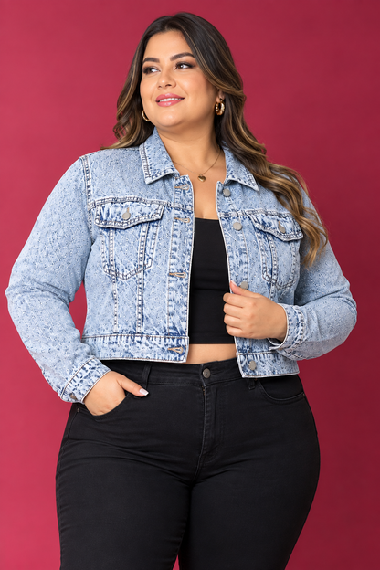 Chaqueta Brillos extralinda