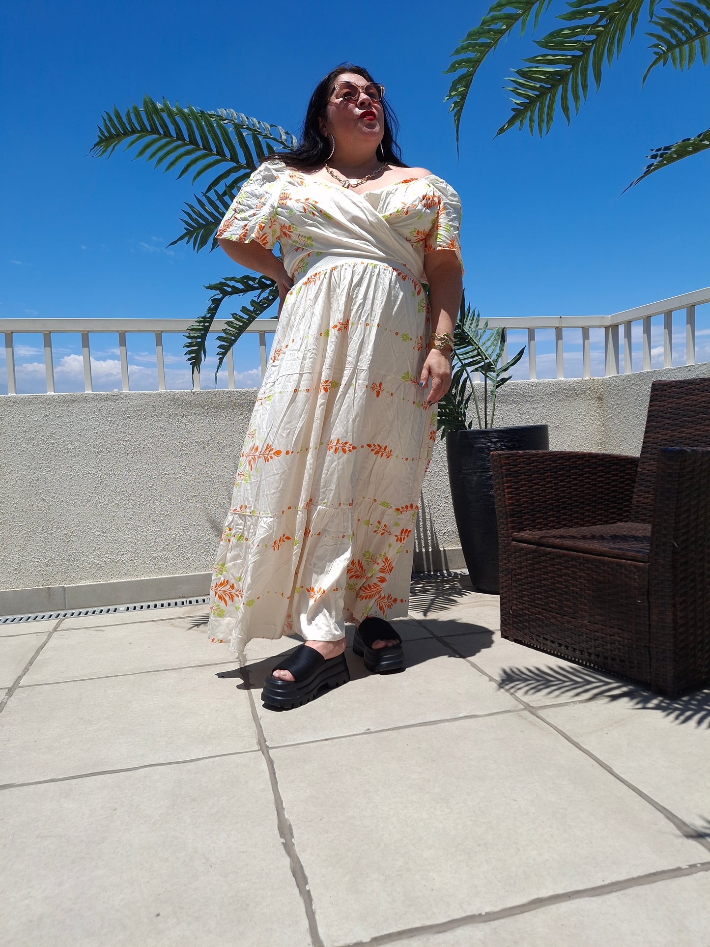 Vestido Celia de Brasil.