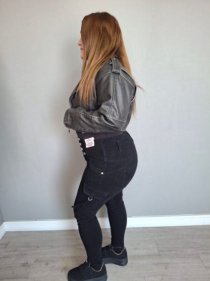 Jeans Fajero cargo Pitillo