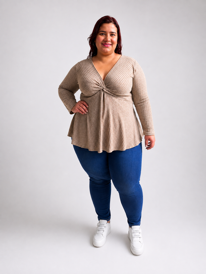 Blusa Nut Disimula la guatita delaltal