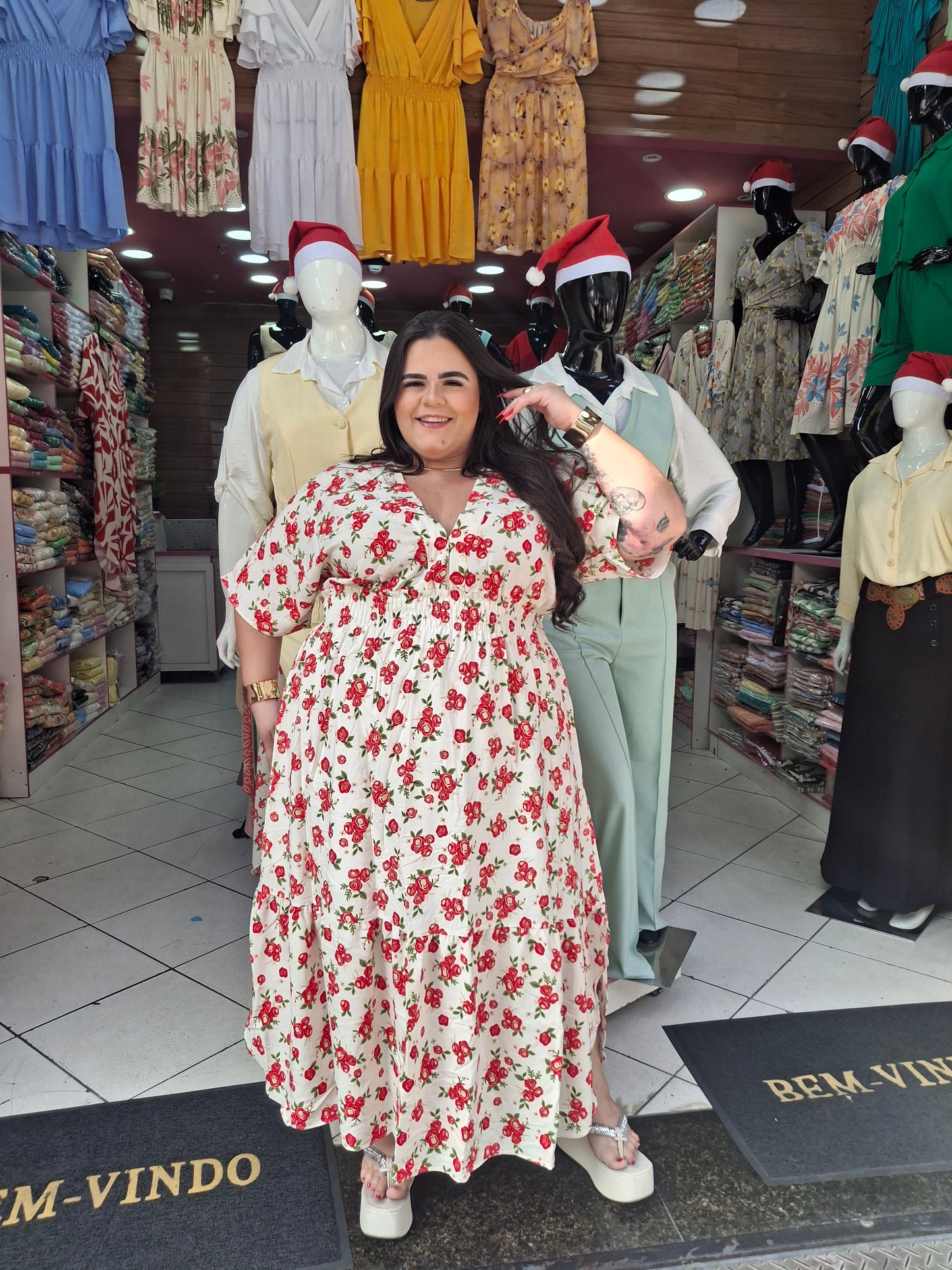 Vestido Extralinda de Brasil diseño unico.