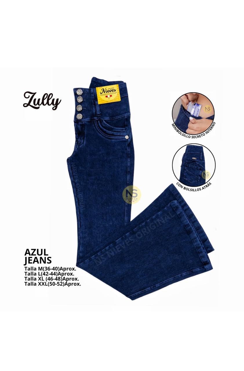 Jeans Fajero Flare con Botones Zully.