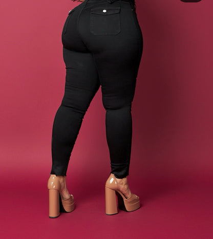 Skiny jeans negro  Modelo MMB2006-3.talla 50 52 54