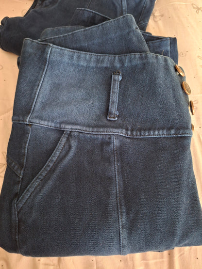 Jeans Fajero con Bolsillos Talla M y L