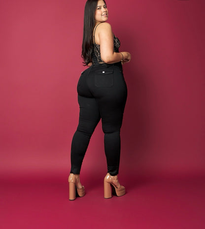 Skiny jeans negro  Modelo MMB2006-3.talla 50 52 54