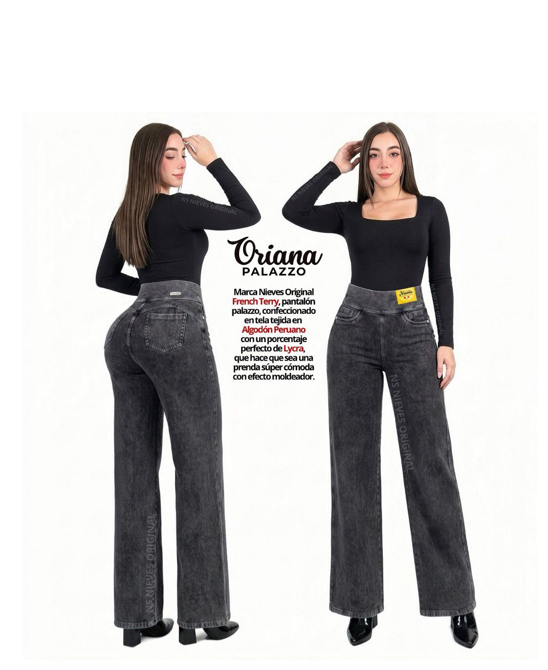 Fajero Wide leg sin Botones