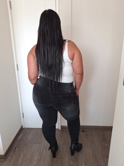 Jeans Fajero con Bolsillos Talla M y L