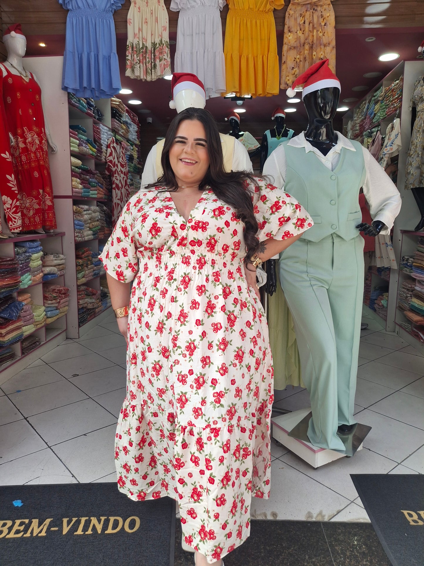 Vestido Extralinda de Brasil diseño unico.