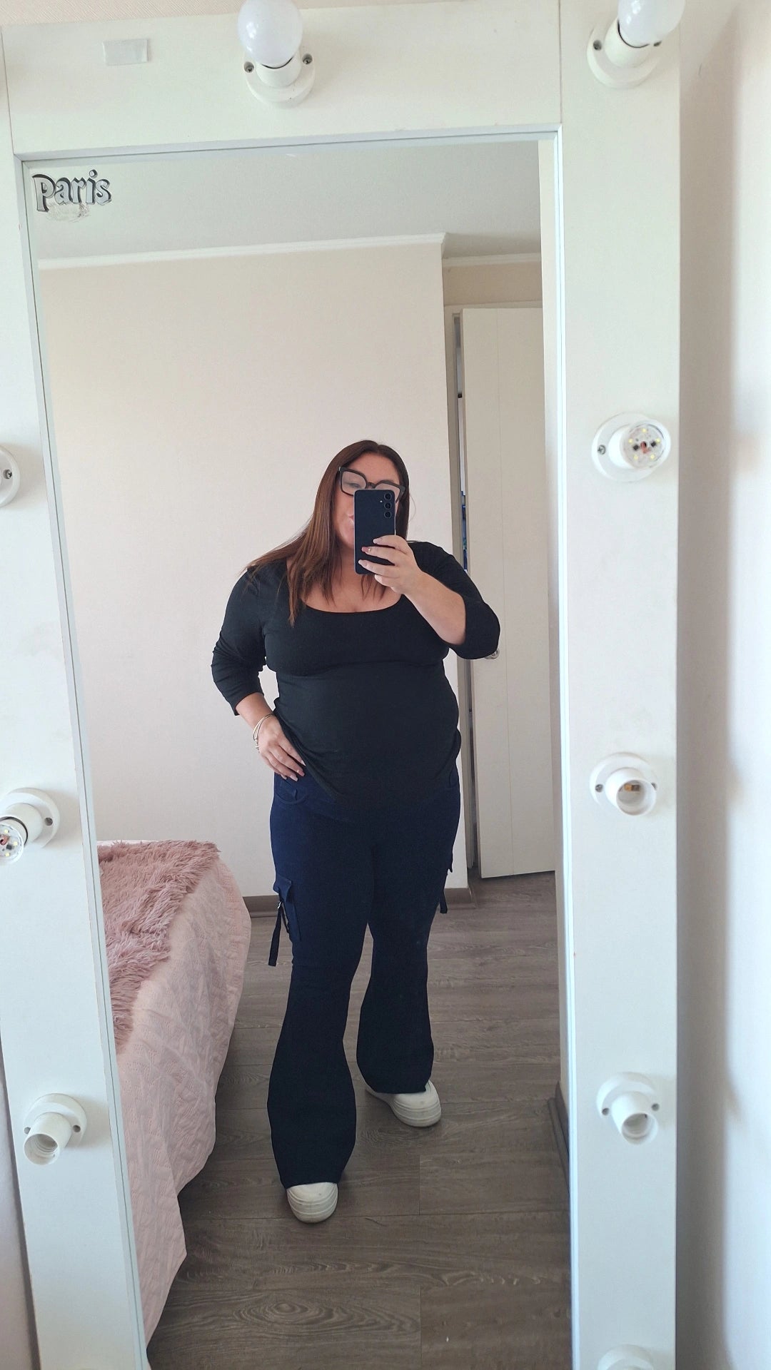 Flare cargo sin Botones            XL XXL