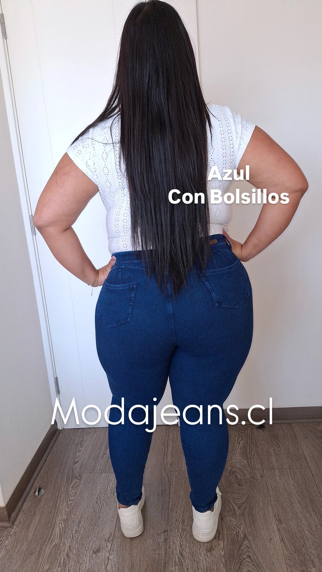 Jeans Fajero: pitillo un Boton.