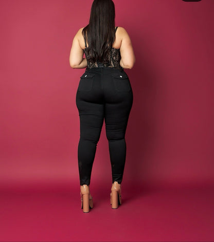 Skiny jeans negro  Modelo MMB2006-3.talla 50 52 54
