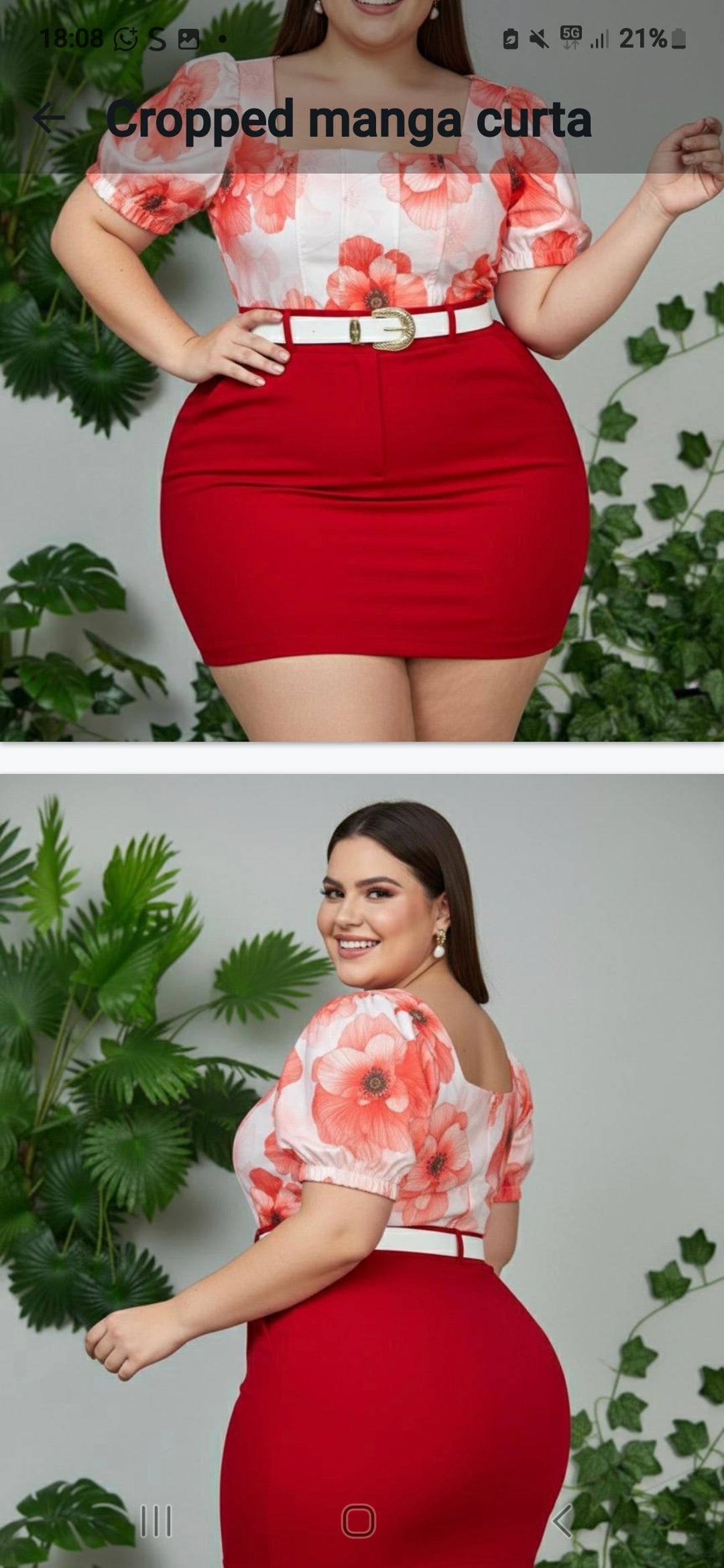 Falda short Diva Brasil.