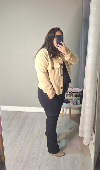 jeans Fajero Cargo recto   Control adbomen   (AMANDA)